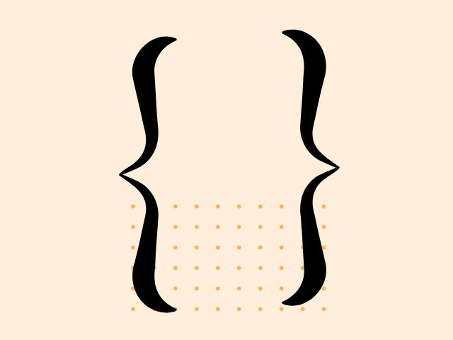 Curly braces image one